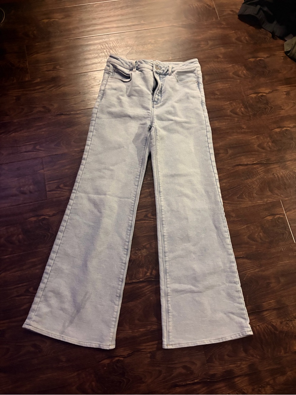 Z Supply Women's Light Blue wide leg  Denim Jeans
